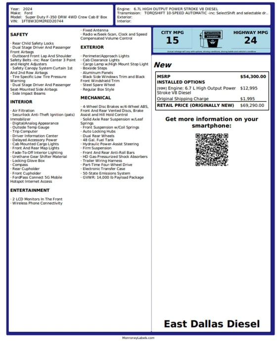 2024 Ford Super Duty 5th Gen - Image 6 of 21