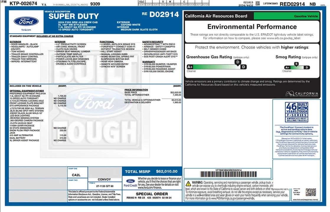 2024 Ford Super Duty 5th Gen - Image 10 of 12