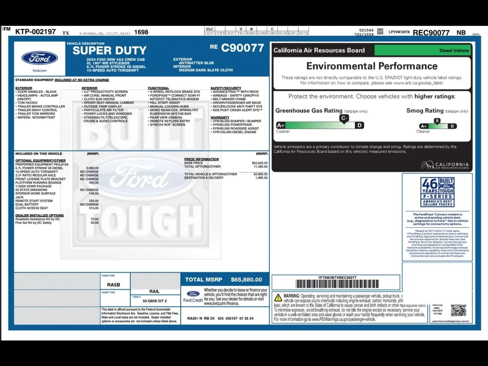 2024 Ford Super Duty 5th Gen - Image 4 of 12