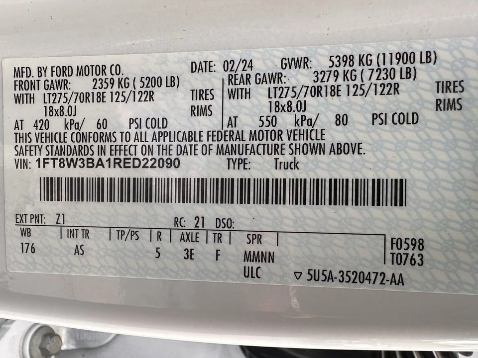 2024 Ford Super Duty 5th Gen - Image 28 of 28
