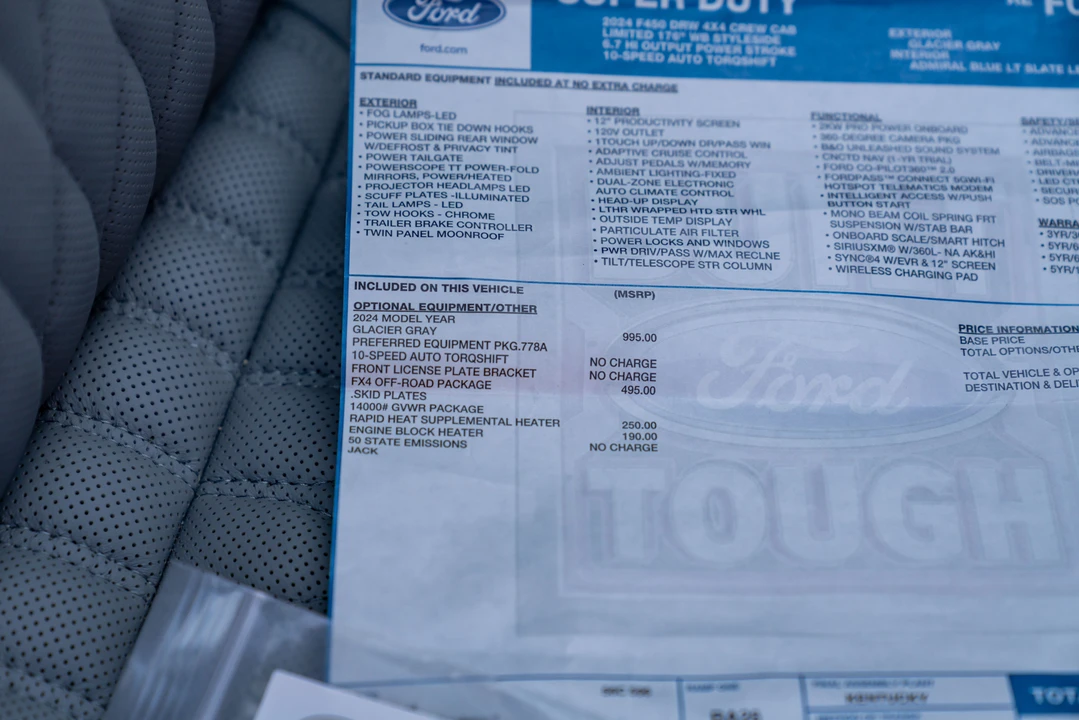 2024 Ford Super Duty 5th Gen - Image 17 of 31