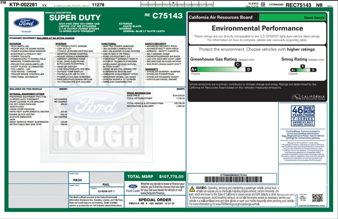 2024 Ford Super Duty 5th Gen - Image 5 of 12