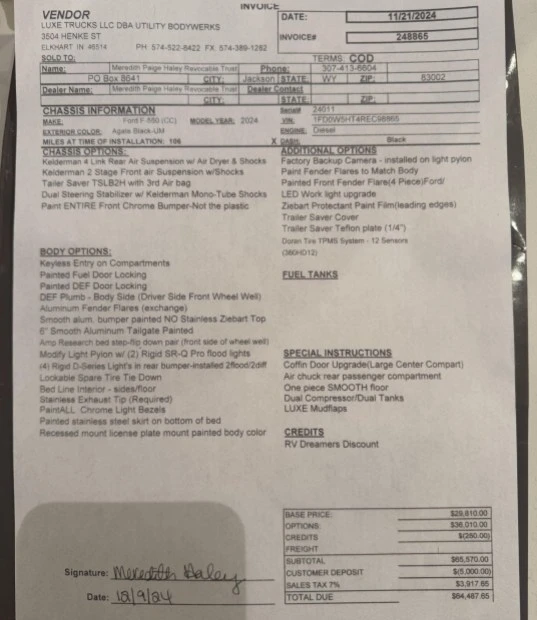 2024 Ford Super Duty 5th Gen - Image 9 of 9