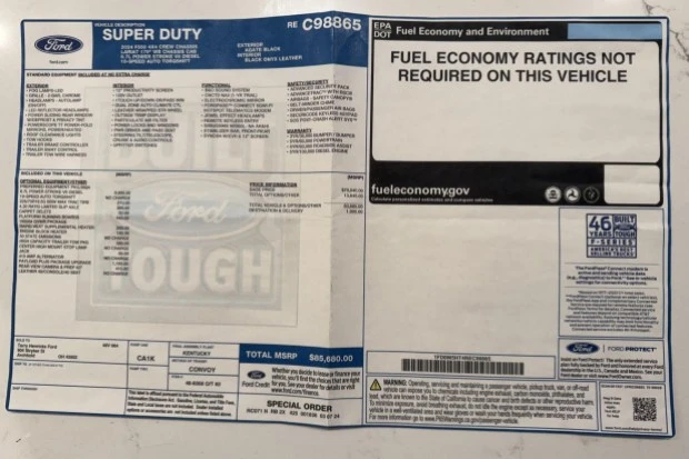 2024 Ford Super Duty 5th Gen - Image 8 of 9