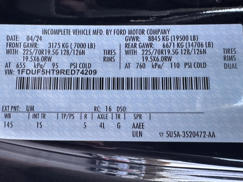 2024 Ford Super Duty 5th Gen - Image 21 of 21
