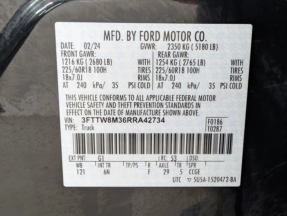 2024 Ford Maverick - Image 10 of 13