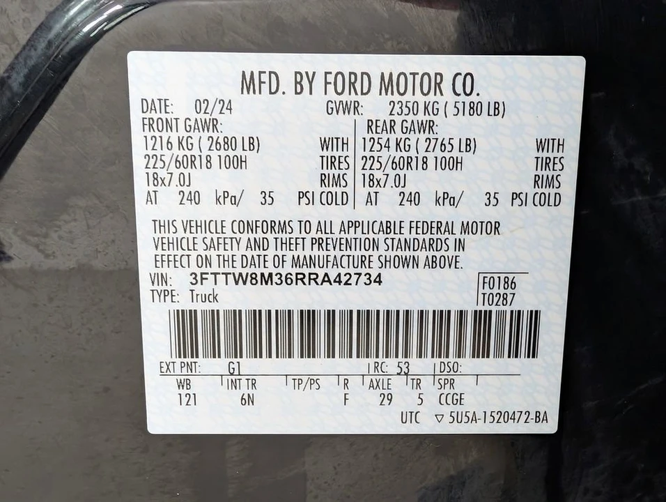 2024 Ford Maverick - Image 10 of 13