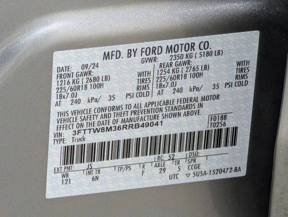 2024 Ford Maverick - Image 25 of 29