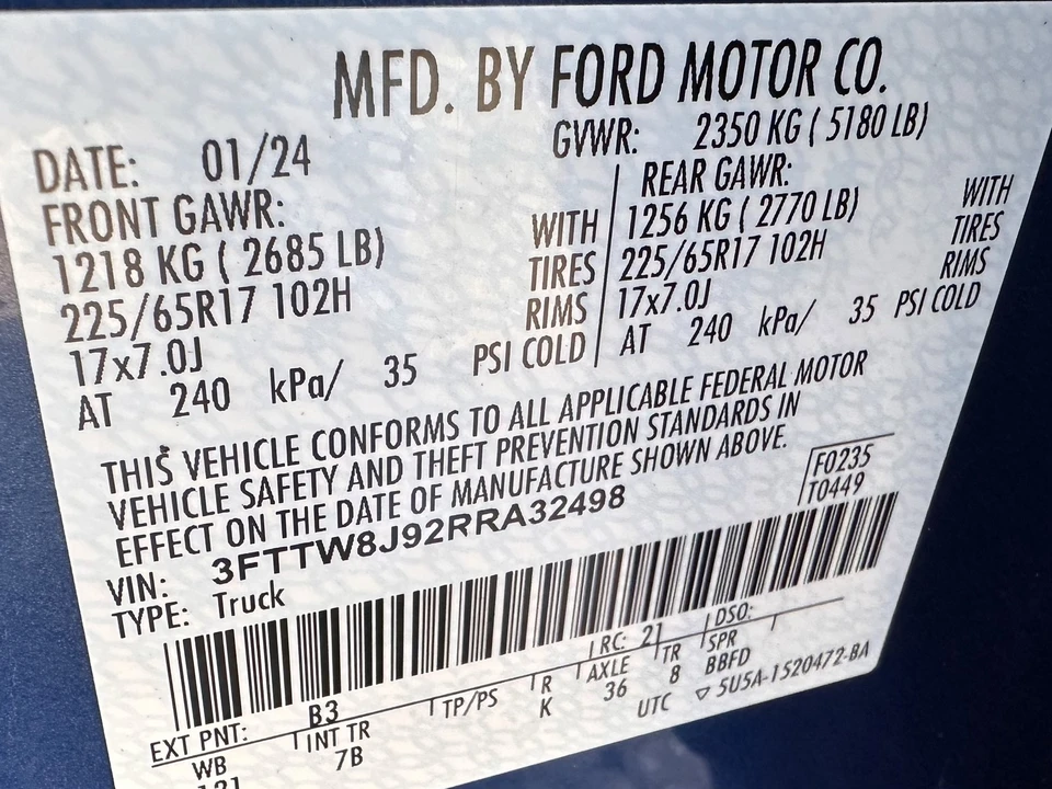 2024 Ford Maverick - Image 29 of 29