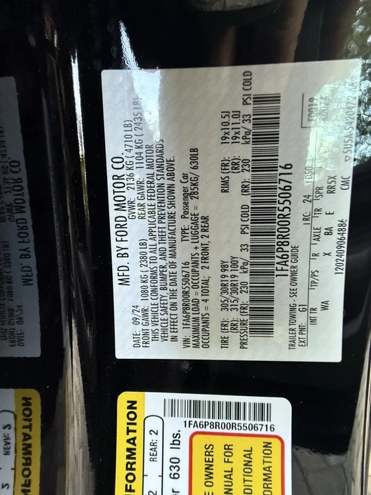2024 Ford S650 Mustang Dark Horse - Image 31 of 31