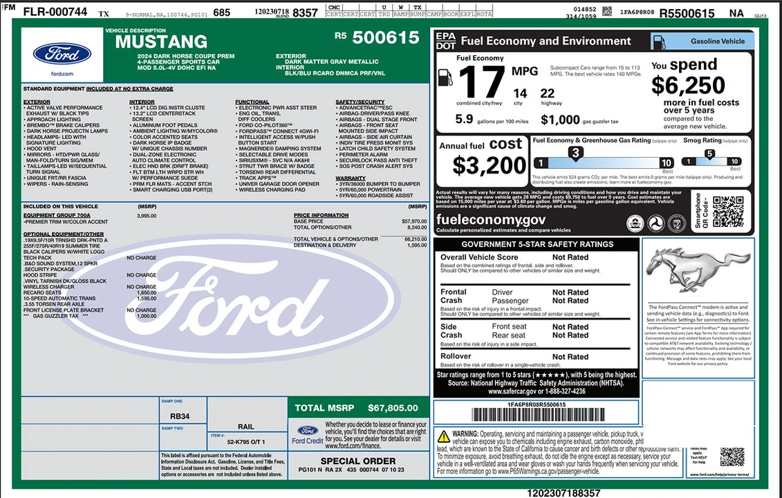 2024 Ford S650 Mustang - Image 7 of 21