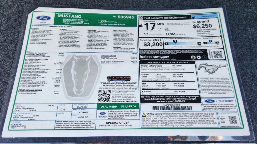 2024 Ford S650 Mustang - Image 19 of 20