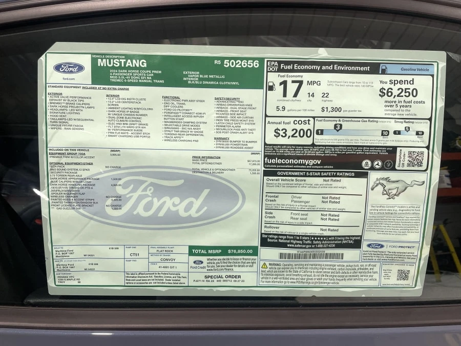 2024 Ford S650 Mustang - Image 27 of 27