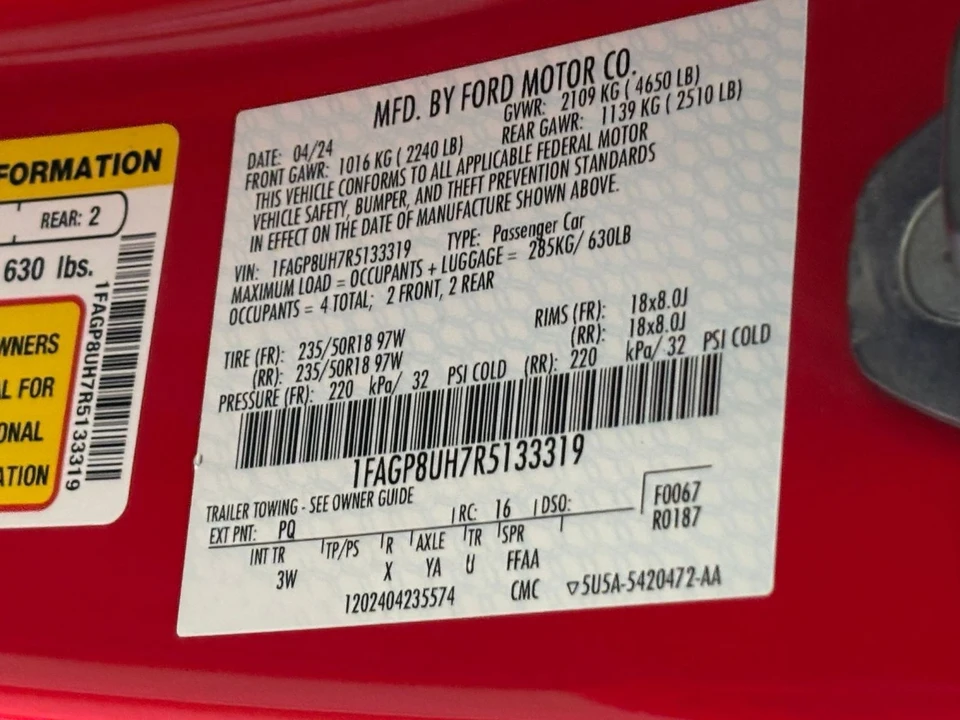 2024 Ford S650 Mustang - Image 31 of 31