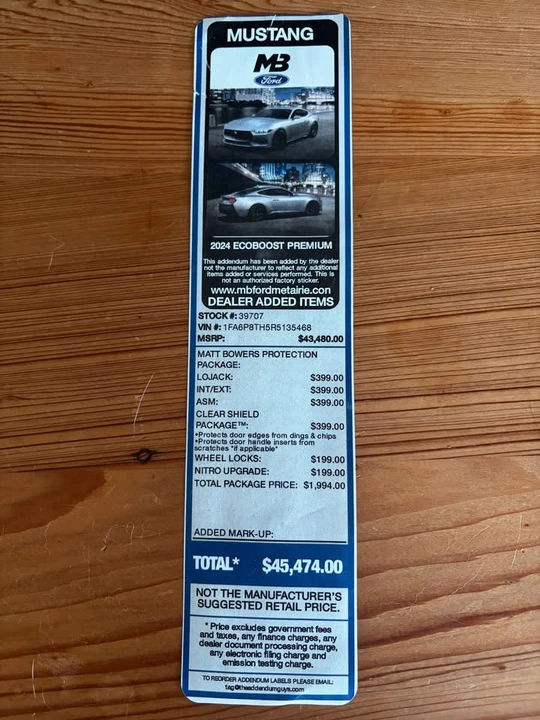 2024 Ford S650 Mustang - Image 2 of 20