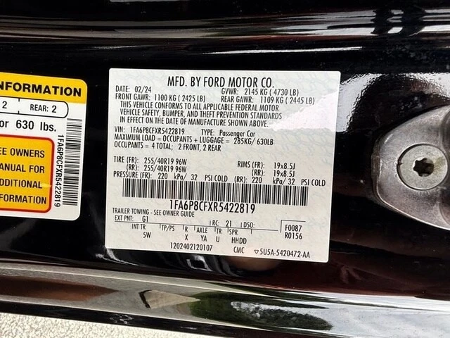 2024 Ford S650 Mustang GT - Image 28 of 28