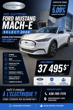 2024 Ford Mustang Mach-E Select