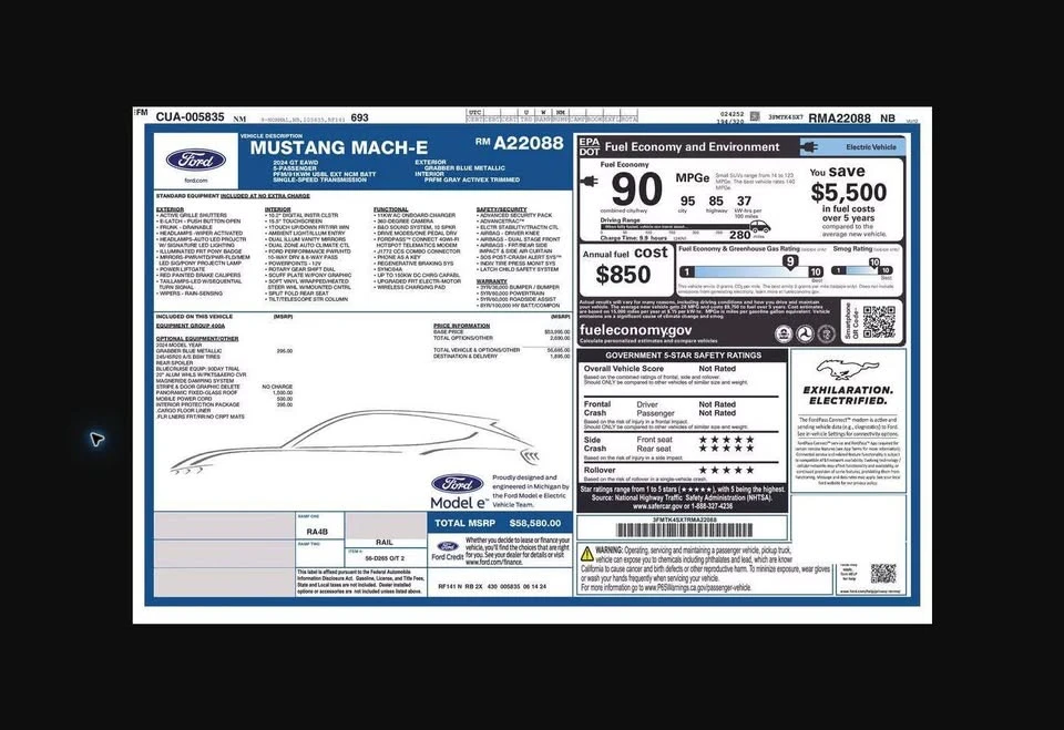 2024 Ford Mustang Mach-E - Image 8 of 10