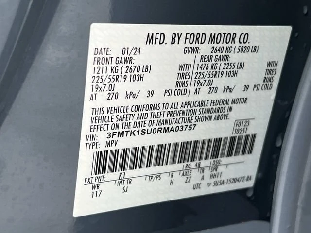 2024 Ford Mustang Mach-E - Image 12 of 20
