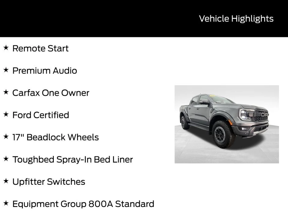 2024 Ford Ranger Raptor 5th Gen - Image 6 of 12