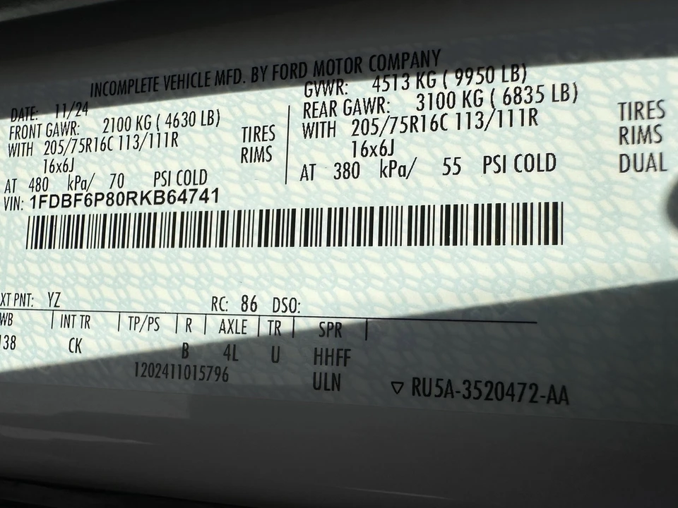 2024 Ford Transit - Image 29 of 29