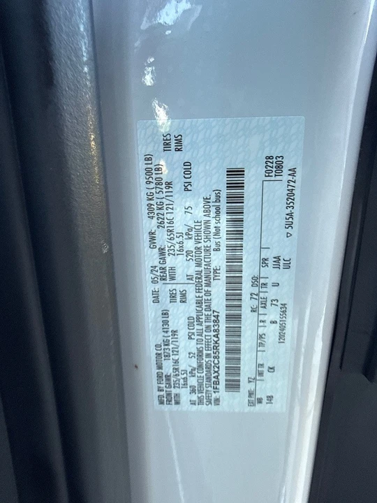 2024 Ford Transit - Image 17 of 25