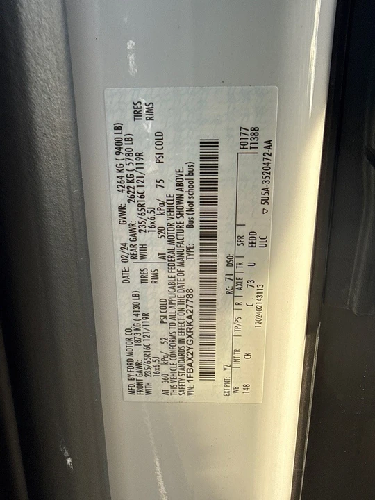 2024 Ford Transit - Image 8 of 21