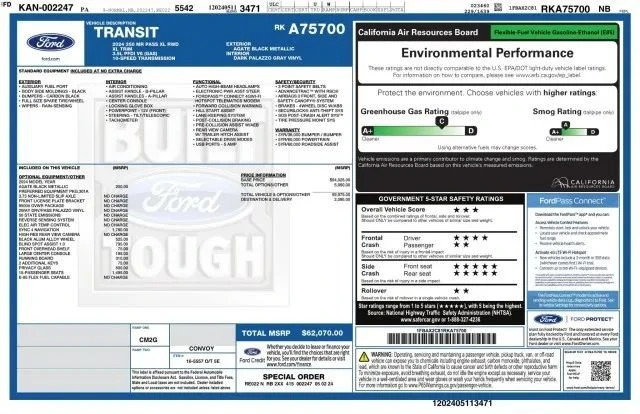 2024 Ford Transit - Image 11 of 12