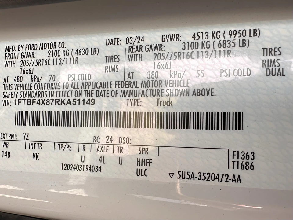 2024 Ford Transit - Image 26 of 26