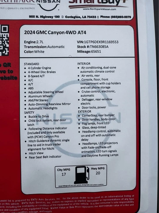 2024 GMC Canyon - Image 14 of 14