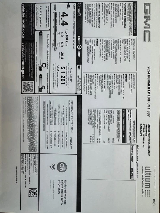 2024 GMC Hummer EV - Image 20 of 21