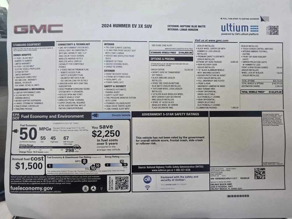 2024 GMC Hummer EV - Image 16 of 20