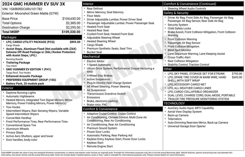 2024 GMC Hummer EV - Image 4 of 21