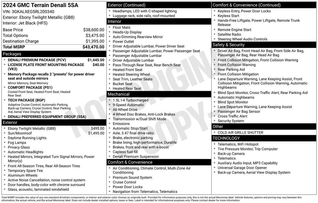 2024 GMC Terrain - Image 4 of 21