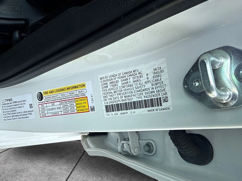 2024 Honda Civic 11th Gen - Image 21 of 22