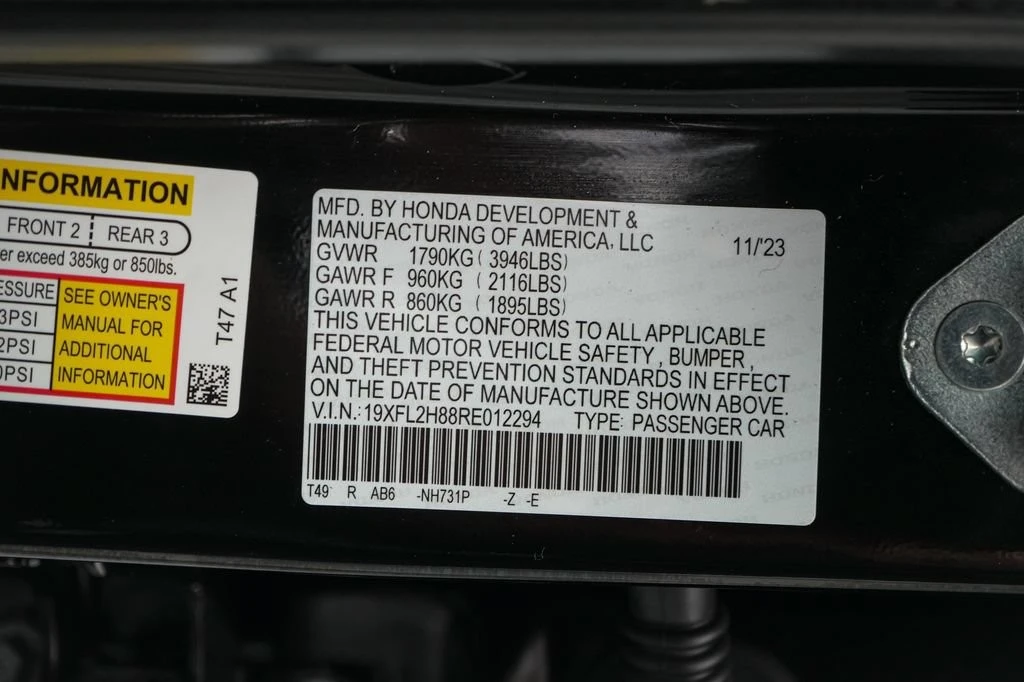 2024 Honda Civic 11th Gen - Image 24 of 24
