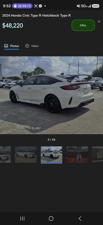 2024 Honda FL5 Civic Type R - Image 3 of 9
