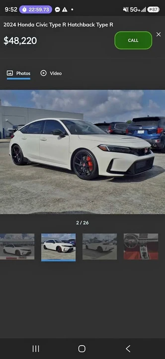 2024 Honda FL5 Civic Type R - Image 1 of 9