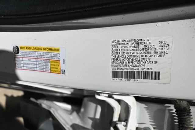 2024 Honda Pilot 4th Gen - Image 21 of 21