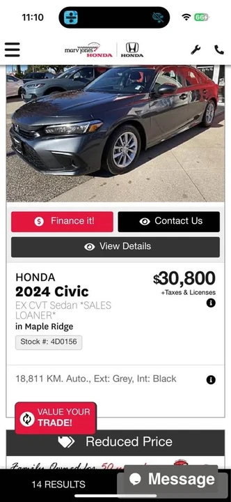 2024 Honda Civic 11th Gen - Image 6 of 6
