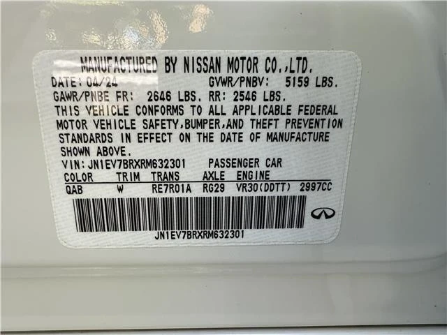 2024 Infiniti Q50 - Image 21 of 21