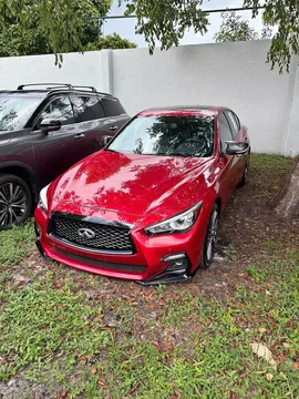2024 Infiniti Q50 Red Sport 400 Sedan 4D