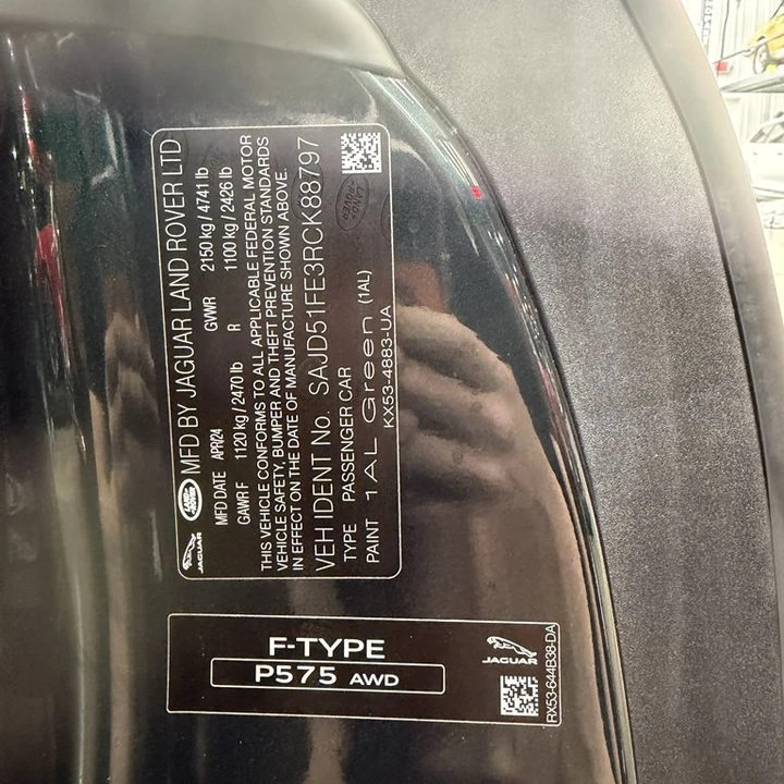 2024 Jaguar F-Type R 2nd Gen - Image 23 of 25