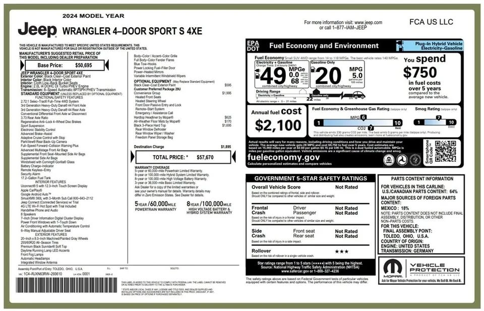 2024 Jeep JL Wrangler - Image 4 of 20