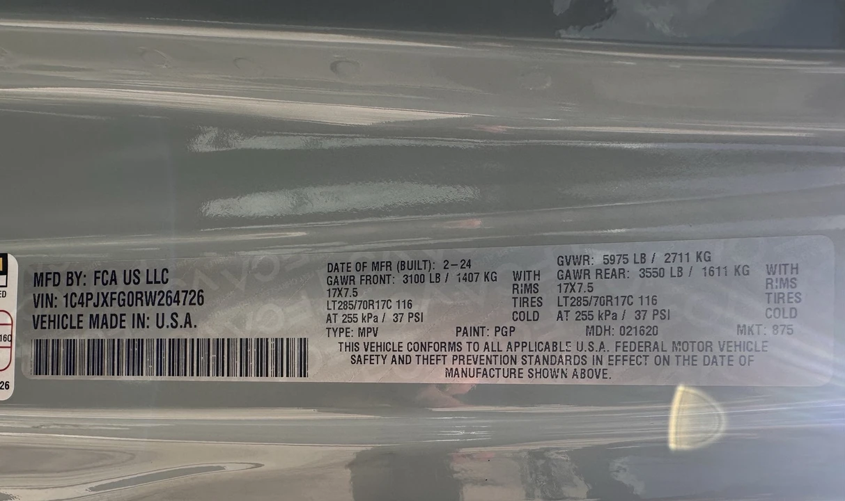 2024 Jeep JL Wrangler Rubicon 392 - Image 29 of 29