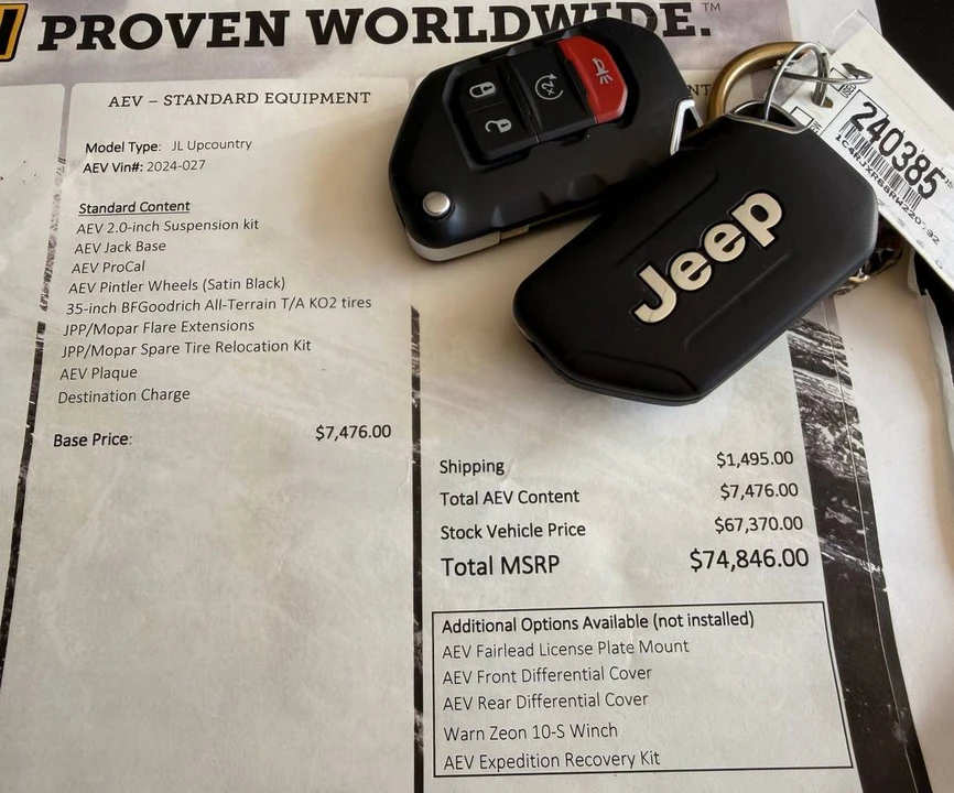 2024 Jeep JL Wrangler - Image 22 of 24