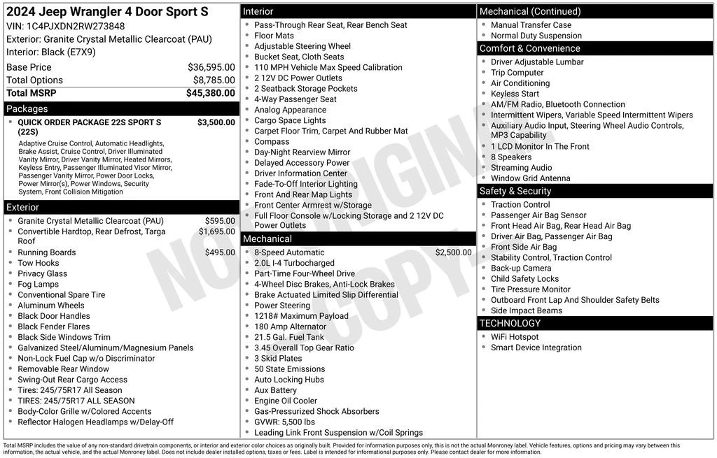 2024 Jeep JL Wrangler - Image 9 of 12