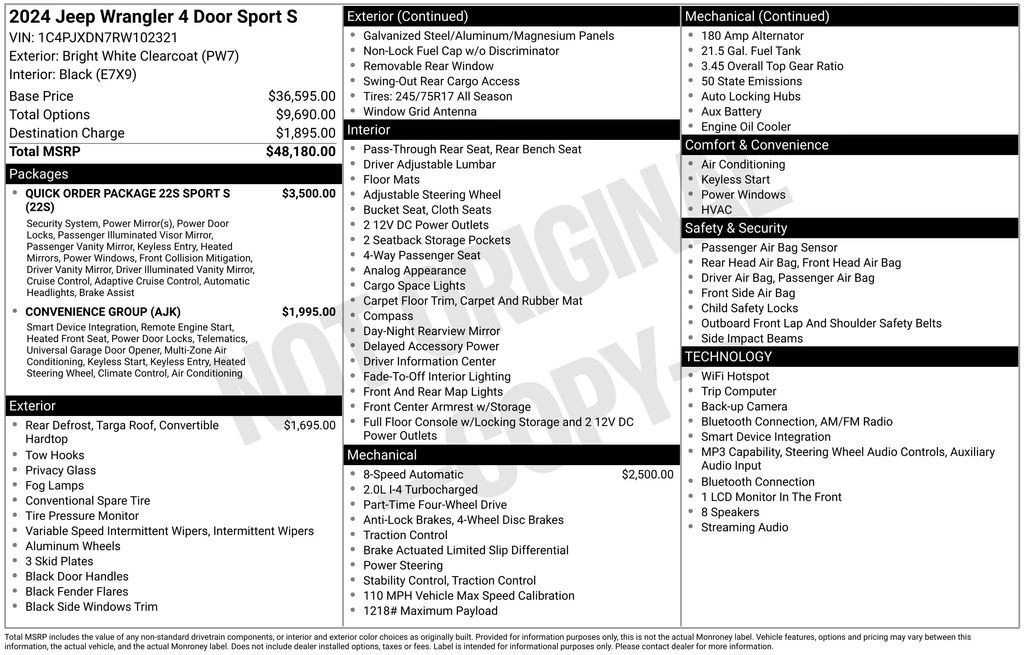 2024 Jeep JL Wrangler - Image 4 of 31