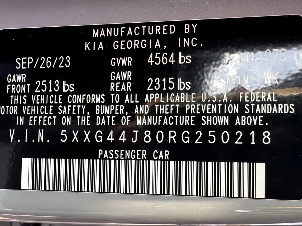 2024 Kia Optima/K5 - Image 31 of 31