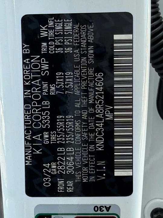2024 Kia EV6 - Image 4 of 20